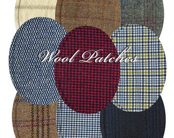 Wool Elbow Patches for Sweater: Save Wear and Tear (Pair)