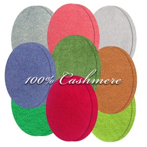 Elbow Patches aus 100% Kaschmir: Strickpullover Reparatur, Aufnähen Applikationen, Paar