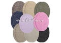 100% Cashmere Knit Elbow Patches: Pair Sew-On Sweater Repair product logo