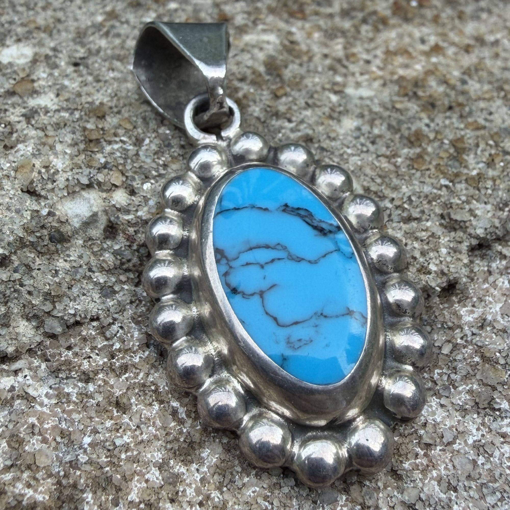 Vintage Taxco Mexico Silver Pendant - Etsy
