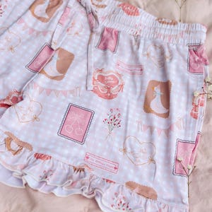 Conjunto de pijama de bambú para adultos Silly Goose - Pijama femenino de bambú con botones - Pijama a juego imagen 6