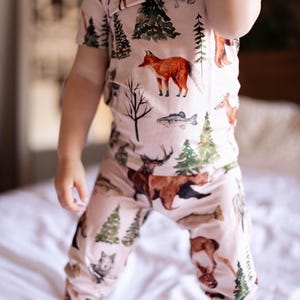 Grandpa’s Cabin Bamboo Toddler Pajama Set