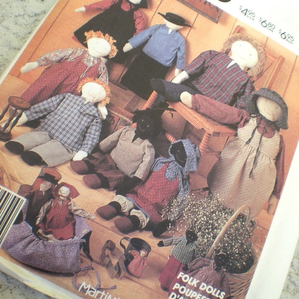 McCall's Uncut Doll Pattern