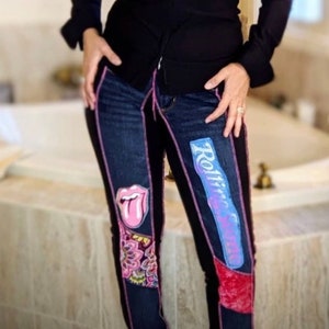 Skinny Denim jean that makes you look amazing!  Comfortable and styled to slim and flatter.