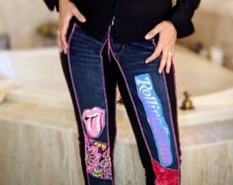 Skinny Denim jean that makes you look amazing!  Comfortable and styled to slim and flatter.