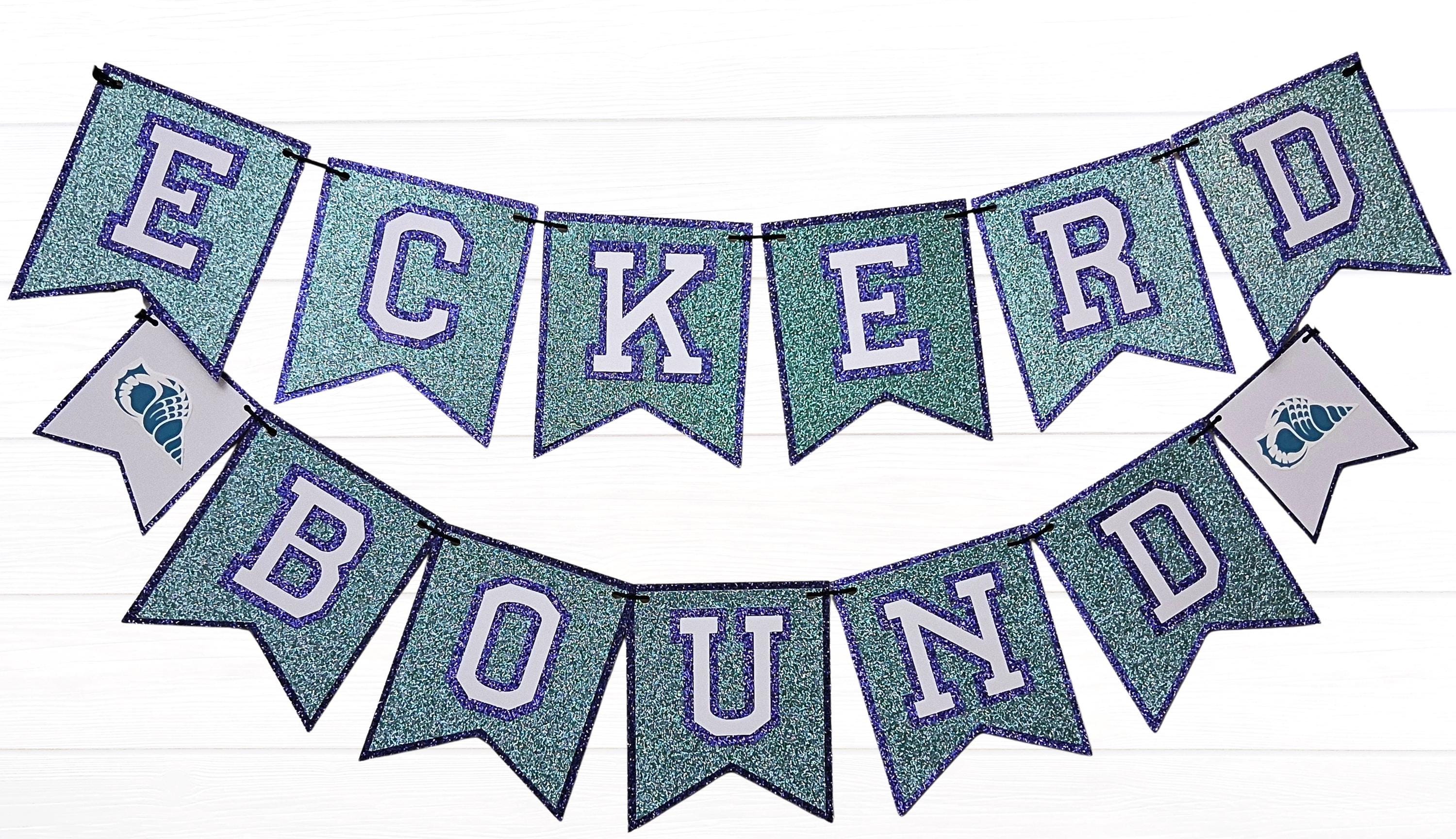 College Bound Banner | Personalized Graduation Decor | Custom Pennant ...