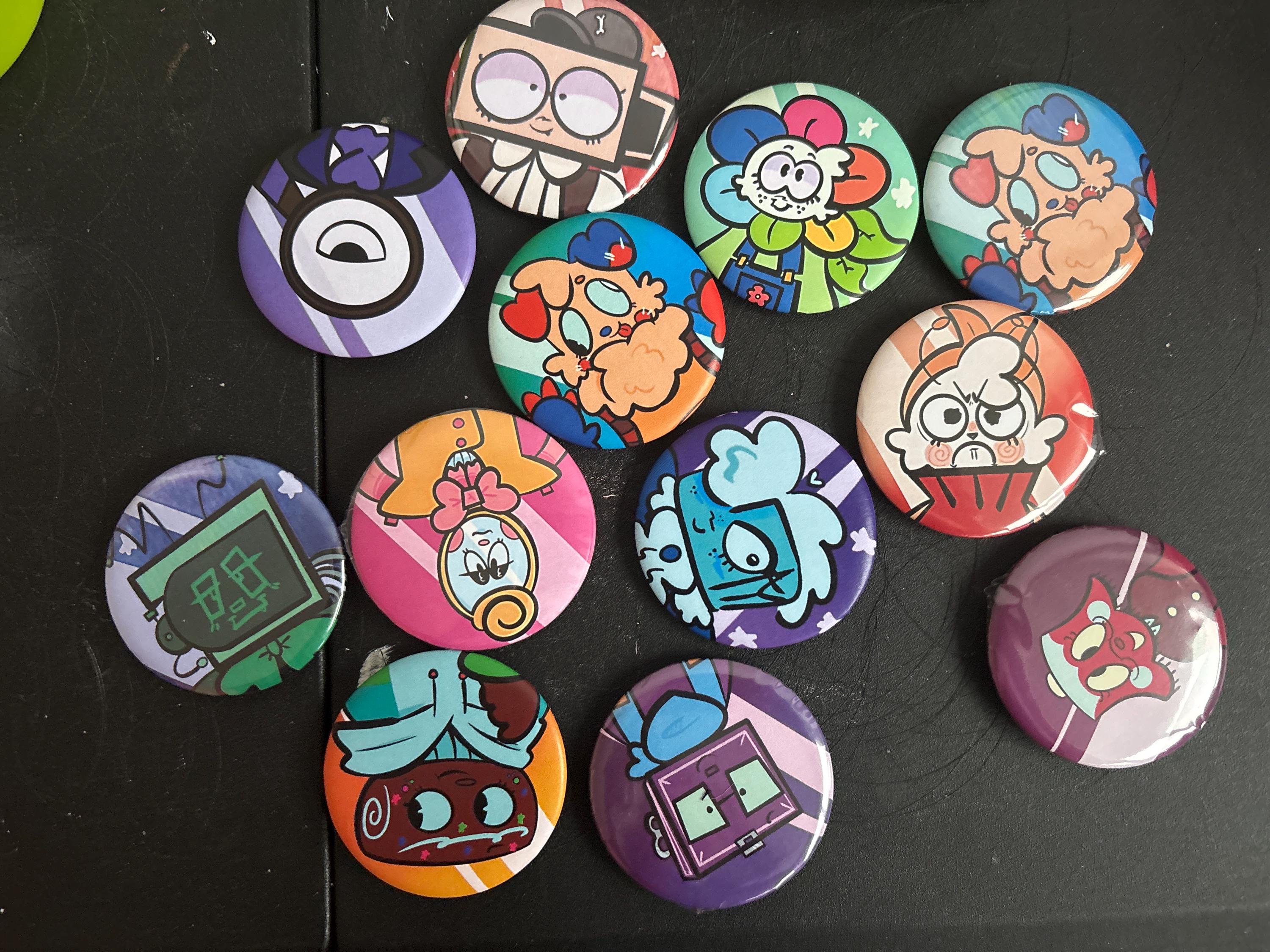 B-Grade Dandys World Buttons/Pins (2.25 Inch)