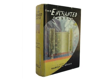 The Enchanted Castle - rare fantasy novel from 1951 in original jacket, first edition - Free US Shipping