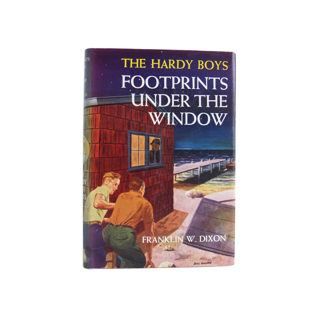Footprints Under the Window Vintage Hardy Boys Title From the 1950s