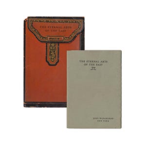 Antique Wanamaker &quot;Oriental House&quot; Exhibition Set – Pamphlet with 50 Plates of Chinese & Tibetan Art - Free US Shipping