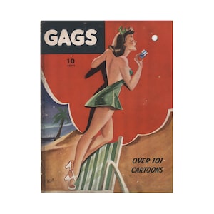 GAGS Magazine - first issue of this comics and humor magazine from 1941 - Free US Shipping