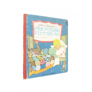 Per Pusling Flytter Inn - vintage Astrid Lindgren children&#39;s book from 1960 - Free US Shipping