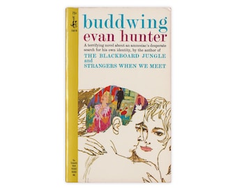 Buddwing - vintage paperback novel by Evan Hunter from 1964 - Free US Shipping