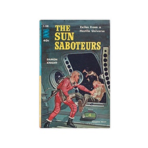 The Sun Saboteurs / The Light of Lilith - 1961 Ace Double science fiction paperback - Free US Shipping