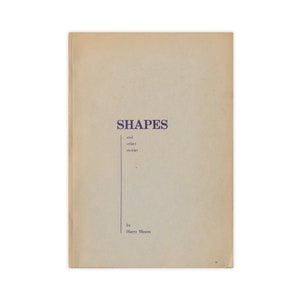 Shapes and Other Stories - signed collection of stories by Harry Bloom from 1964 - Free US Shipping