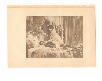 The Comtesse du Barry - fotograbado vintage de 1908 libro de sus memorias - Envío gratis de EE.UU.