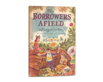 The Borrowers Afield - first edition of the children's classic from 1955 with original jacket - Free US Shipping