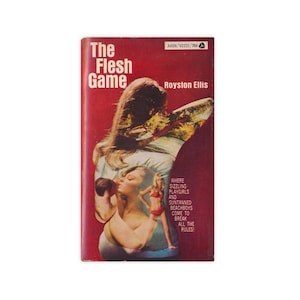 The Flesh Game - scarce 1968 paperback novel by Beat poet Royston Ellis - Free US Shipping