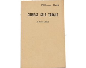 Chinese Self Taught - Haldeman-Julius booklet from 1948- Free US Shipping