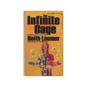 The Infinite Cage - vintage science fiction paperback by Keith Laumer from 1974 - Free US Shipping