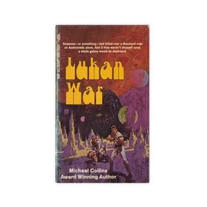 Lukan War - vintage 1969 science fiction paperback by Michael Collins - Free US Shipping