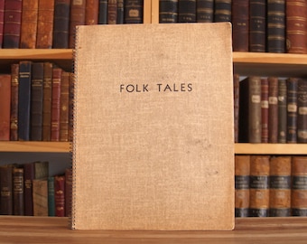 Folk Tales - vintage anthology of folk and fairy tales from around the world - Free US Shipping