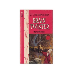 Brain Twister - vintage 1962 science fiction paperback by Mark Phillips - Free US Shipping