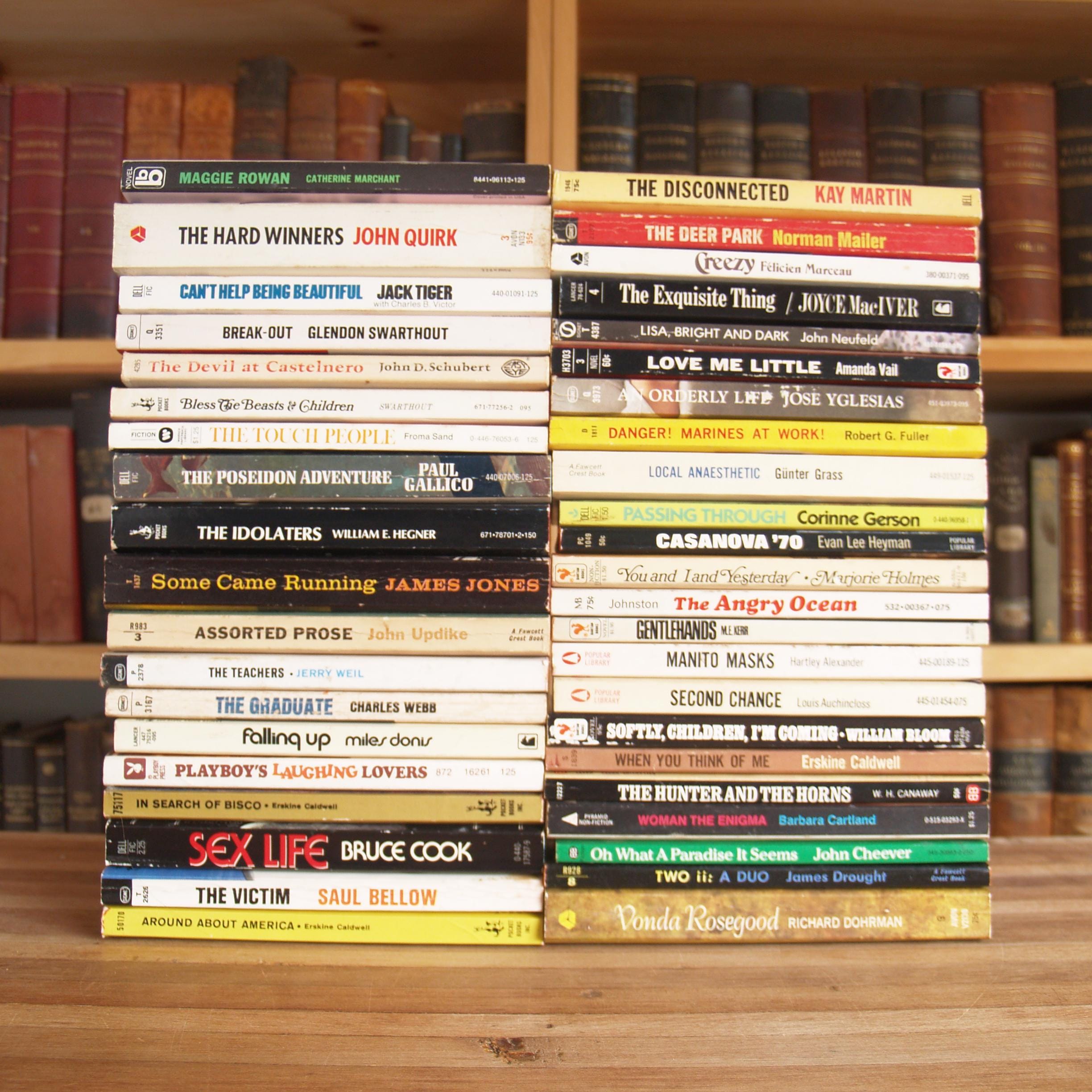 Lot of Vintage Paperbacks - Etsy