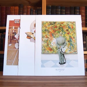 Three large Norman Rockwell magazine cover prints - Free US Shipping
