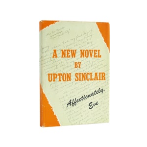 Affectionately, Eve - vintage 1961 first edition novel by Upton Sinclair - Free US Shipping