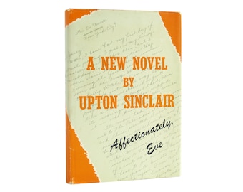 Affectionately, Eve - vintage 1961 first edition novel by Upton Sinclair - Free US Shipping