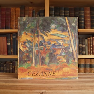 Cézanne - illustrated first edition art book from with slipcase from 1974 - Free US Shipping