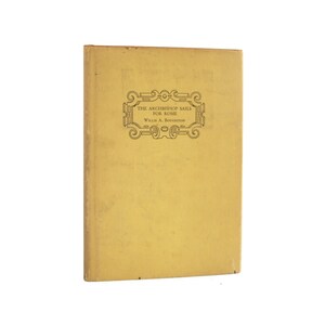 The Archbishop Sails for Rome - vintage first edition collection of poetry by Willis A. Boughton from 1941 - Free US Shipping