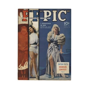 PIC Magazine: July 11, 1939 issue; Hollywood, Broadway, Sports