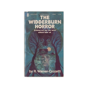 The Widderburn Horror - vintage 1971 horror paperback by Warner-Crozetti - Free US Shipping