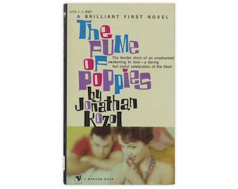 The Fume of Poppies - vintage paperback novel from 1959 by Jonathan Kozol - Free US Shipping