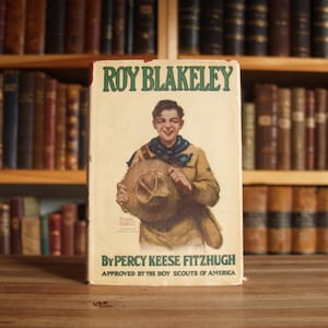 Roy Blakeley - first book of the vintage children&#39;s series from 1920 with original jacket - Free US Shipping
