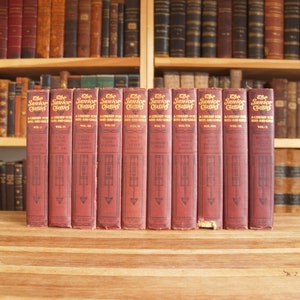 The Junior Classics - complete 10 volume children&#39;s classics set from 1912 - Free US Shipping