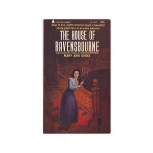 The House of Ravensbourne - 1965 paperback gothic novel by Mary Ann Gibbs - Free US Shipping