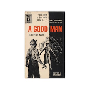 A Good Man - vintage paperback fiction by Jefferson Young from 1954 - Free US Shipping