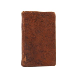 A Series of Discourses - antiquarian religious book in full leather binding from 1815 - Free US Shipping
