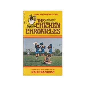 The Chicken Chronicles - vintage 1977 paperback novel by Paul Diamond - Free US Shipping