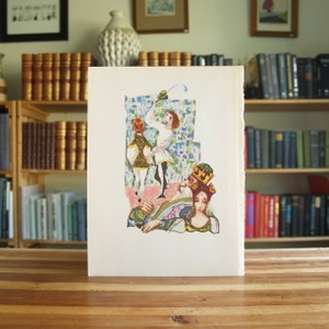 Illustration from Grimm&#39;s Fairy Tales - 8.5 x 11 inch vintage color print salvaged from 1967 children&#39;s book - Free US Shipping