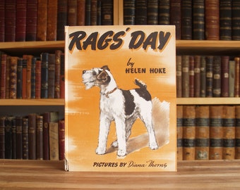 Rags' Day - vintage first edition children's picture book from 1945 - Free US Shipping