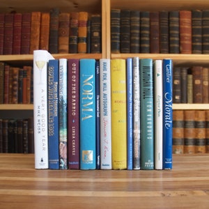 Collection of thirteen autographed  / signed hardcover books - Free US Shipping