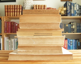 Bulk lots of vintage and antique paper saved from disbound books - Free US Shipping