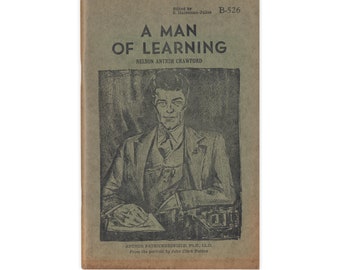 A Man of Learning: A Biography of Arthur Patrick Redfield - Haldeman-Julius booklet from 1947 - Free US Shipping