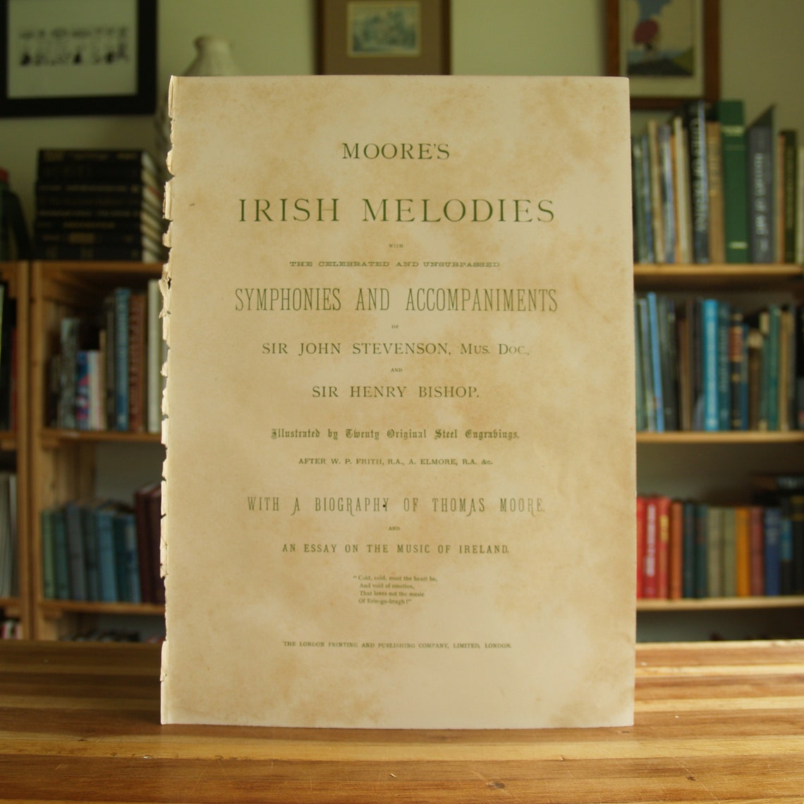 The Hamlet's Pride Large Antique Engraving From Disbound Etsy