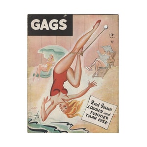 GAGS Magazine - second issue of this comics and humor magazine from 1941 - Free US Shipping