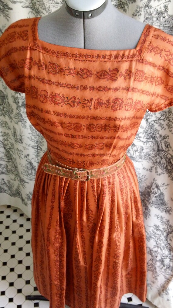 VINTAGE SILK dress